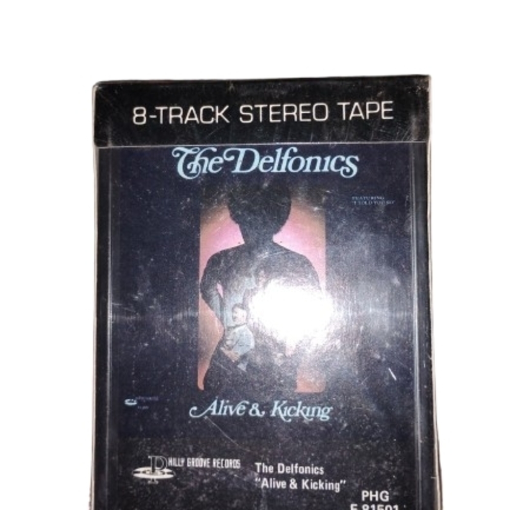 New 8 Track Tape -  The Delfonics - Alive And Kicking  - 8 Track Cartridge